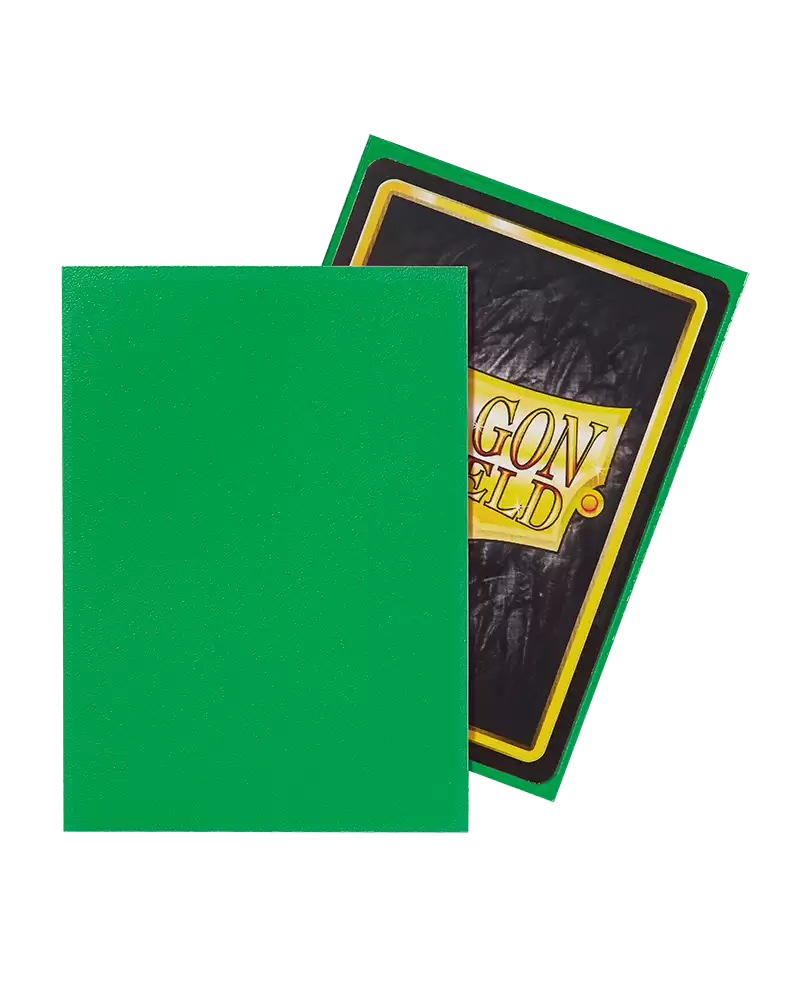 Standard Card Sleeves: Matte Apple Green (100)