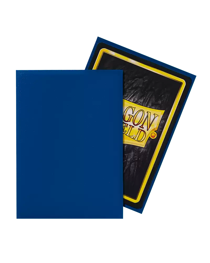 Standard Card Sleeves: Matte Blue (100)