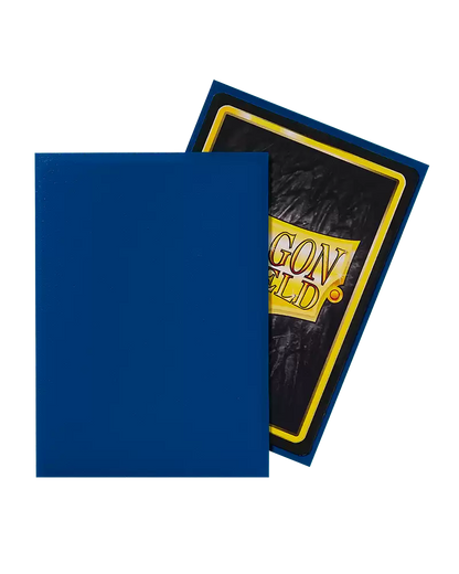 Standard Card Sleeves: Matte Blue (100)