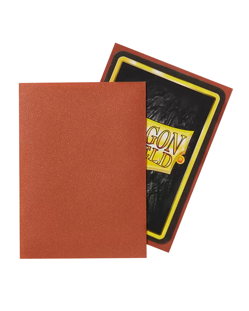 Standard Card Sleeves: Matte Copper (100)