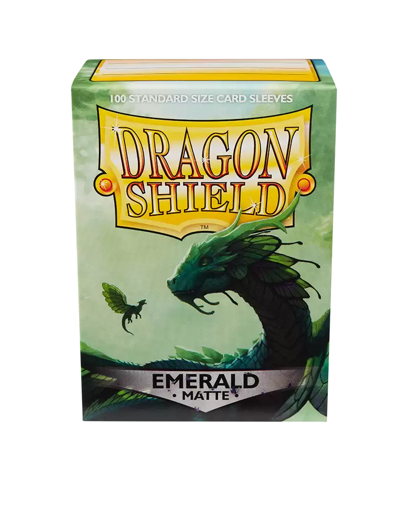 Standard Card Sleeves: Matte Emerald (100)