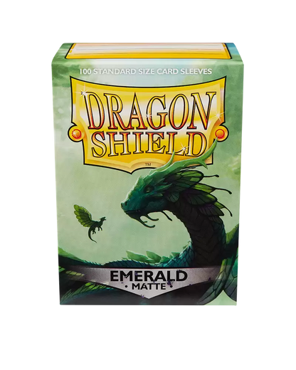 Standard Card Sleeves: Matte Emerald (100)