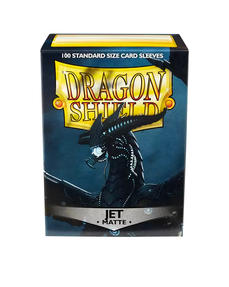 Standard Card Sleeves: Matte Jet (100)