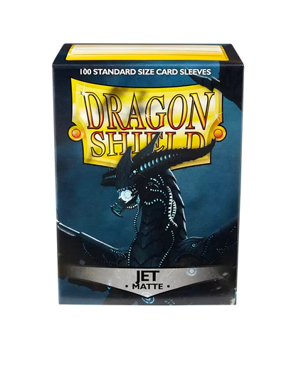 Standard Card Sleeves: Matte Jet (100)