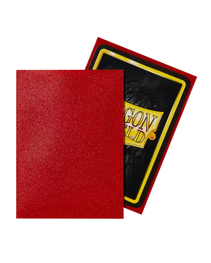 Standard Card Sleeves: Matte Ruby (100)