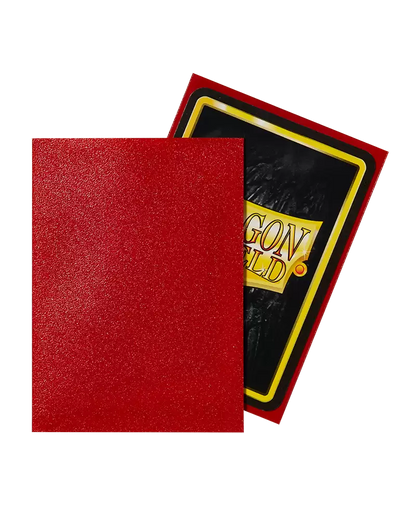 Standard Card Sleeves: Matte Ruby (100)