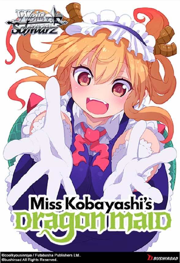 Weiss Schwarz Booster Box: Miss Kobayashi’s Dragon Maid - TCG Omega