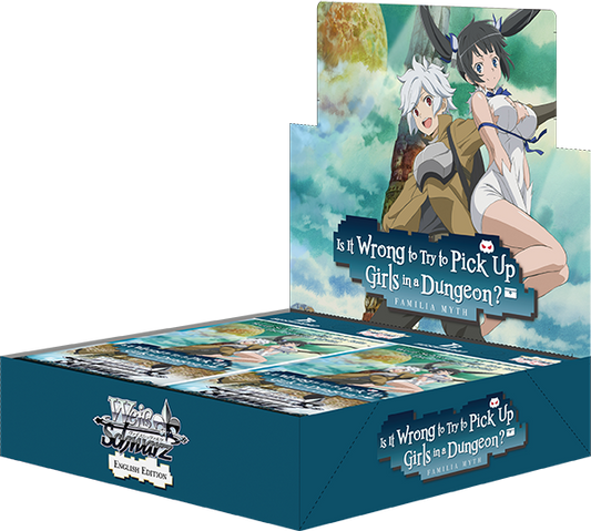 Weiss Schwarz Booster Box: Is It Wrong to Try to Pick Up Girls in a Dungeon?