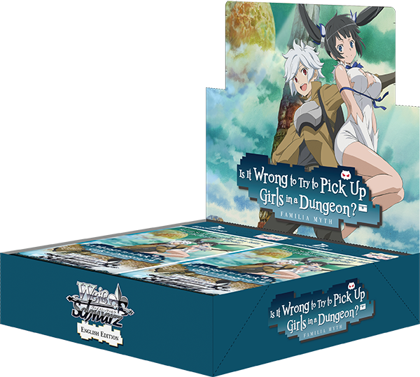Weiss Schwarz Booster Box: Is It Wrong to Try to Pick Up Girls in a Dungeon?
