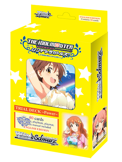 Weiss Schwarz Trial Deck: THE IDOLM@STER CINDERELLA GIRLS ~Power~ - TCG Omega